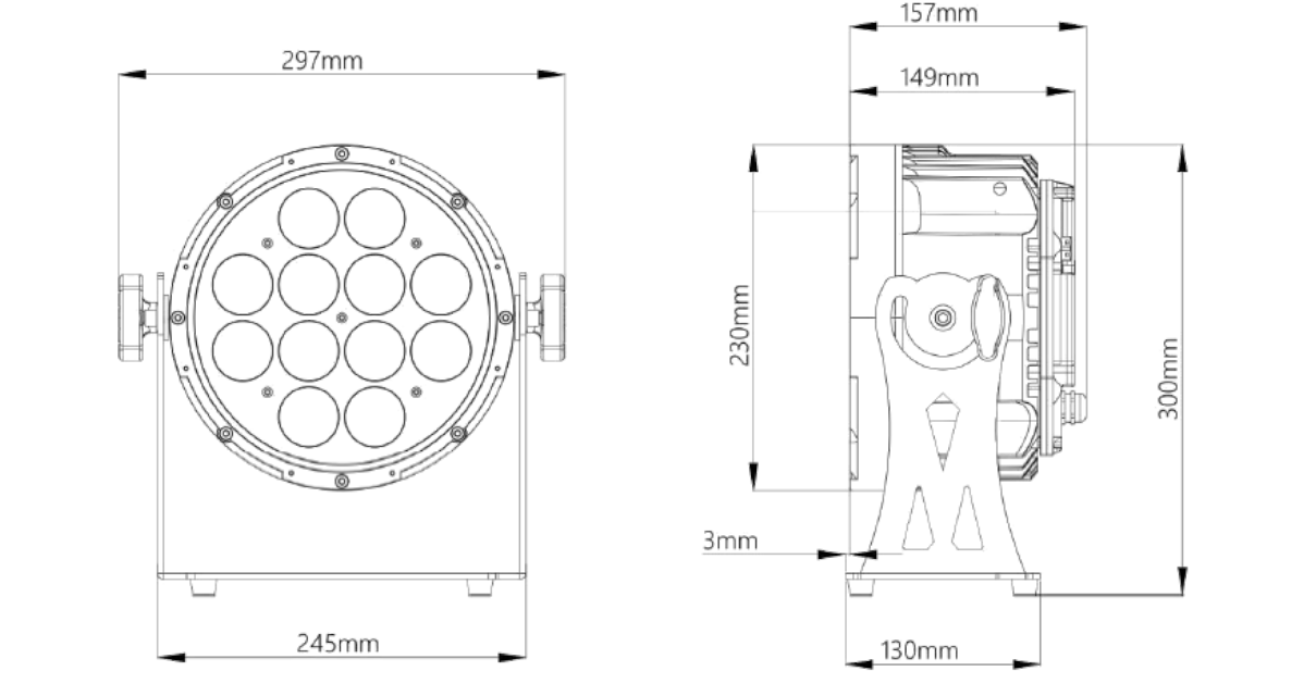 Dimensions Diagram